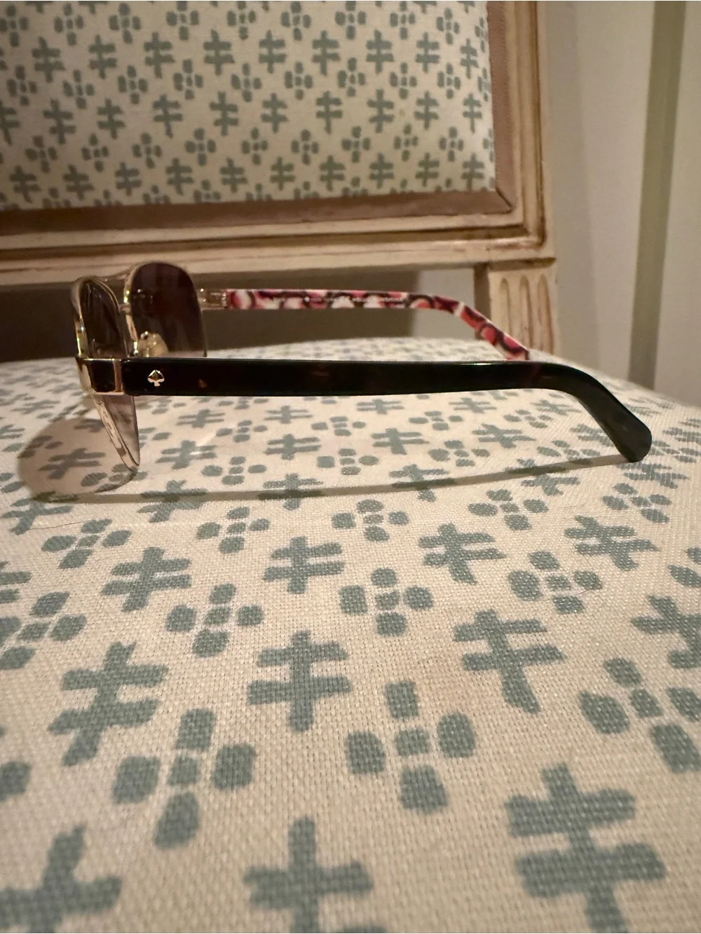 Kate Spade ♠️ Gold Frame Sunglasses with Tortoise Arms - Women's Accessories